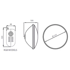 0-Лампа светодиодная PAR 56, RGB, беcпроводная, ПДУ
