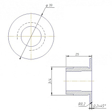 2-Сенсорная пьезокнопка, универсальная