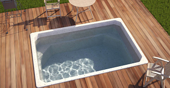 6-Композитный бассейн Комфорт 3,00х2,00х1,5