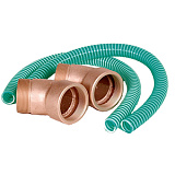 Комплект углов на 90 ° для противотока FitStar Junior, НР и ВР 2"