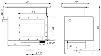 0-Скиммер с камерой автодолива с механическим клапаном, АС