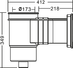 0-Скиммер (плитка) EM0020-RС