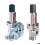 Предохранительный клапан 3600 л/ч - 60 бар, AISI 316, 1 1/2" Gm