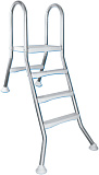 Лестница Semielevated, AISL 304, 3 + 1 ступ.