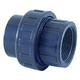 Разъемное соединение нПВХ 50 х 1 1/2 " int.
