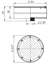 0-Гейзер Д 240, АС пленка (AISI 316L)
