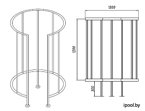 0-Циркуляционный душ классический