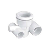 Корпус для гидромассажной форсунки d-50мм х 32мм, белый