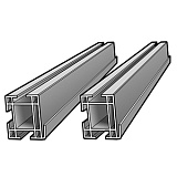Базовый комплект крепежных реек TRP N2 MFK для 2-х солнечн. коллект. MFK 001