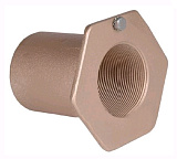 Стеновой проход из бронзы под плитку AllFit,100 мм, ВР 2"