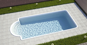 10-Композитный бассейн Элегант Ecoline 7,2х3,2х1,7