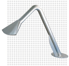 Водяная пушка Fidji полированная, плоское сопло