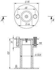 0-Анкер с затяжными болтами (AISI 316L), АС
