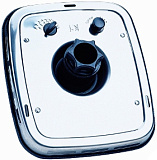 Прямоугольная лицевая панель противотока Marlin, нерж. сталь