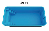 Композитный бассейн Эри 6,0х3,0х1,5
