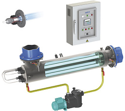 0-УФ-обеззараживатель ЛИТ Basic DUV-1А250-N BSC