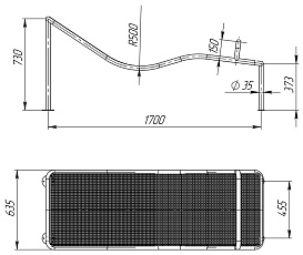 0-Лежанка, АС (AISI 316L)