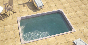 1-Композитный бассейн Комфорт 3,00х2,00х1,5