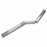 Лежак воздушного массажа однополосный,плитка,АС (AISI 316L)