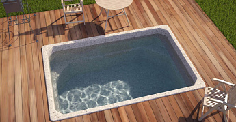 7-Композитный бассейн Комфорт 3,00х2,00х1,5