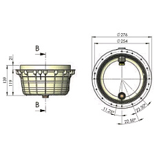 0-Ниша для светильников "St" Idrania для бетонных бассейнов