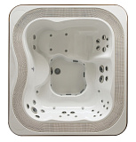 Jacuzzi СПА бассейн White 235x211x93 см Profile (без обшивки)