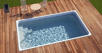 9-Композитный бассейн Престиж Ecoline 5,00х2,8х1,5