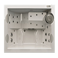 Jacuzzi СПА бассейн White 190x150x80 см Unique (без обшивки)