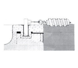 0-Опорная стойка разделительных дорожек