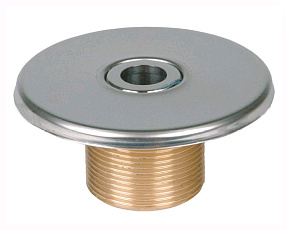 Подающая стеновая форсунка AllFit, 70 мм, НР 2"