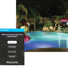 0-Пульт управления к прожекторам AquaViva RC-01 Wi-fi