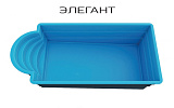 Композитный бассейн Элегант Ecoline 7,2х3,2х1,7