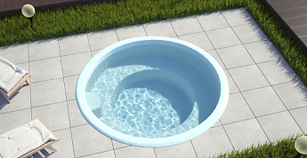 11-Композитный бассейн Венеция 1,8х1,8х0,52