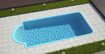 13-Композитный бассейн Элегант Ecoline 7,2х3,2х1,7