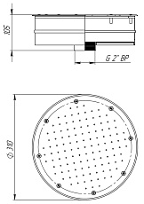 0-Гейзер Д 310, АС плитка (AISI 316L)