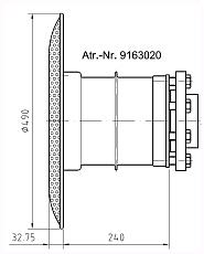 1-Водозабор FitStar, 485 мм