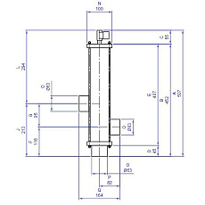 0-3-поз. клапан обратной промывки DN 50/D63 мм/Швеция