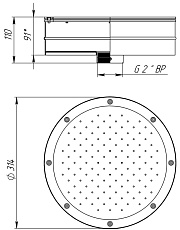 0-Гейзер Д 310, АС пленка (AISI 316L)