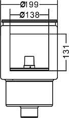 0-Скиммер (плитка) EM0010-RС