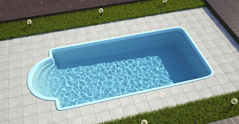 12-Композитный бассейн Элегант Ecoline 7,2х3,2х1,7