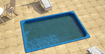 4-Композитный бассейн Комфорт 3,00х2,00х1,5