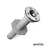 Форсунка подсоединения подвод. пылесоса,L=300мм,АТ int 1"-ext 1 1/2",пленка