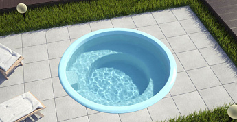 12-Композитный бассейн Венеция 1,8х1,8х0,52