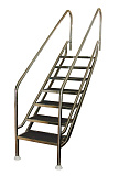Лестница EASY ACCESS LAND 6 ст (AISI-316)