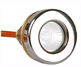 Подводный прожектор Vitalight галогенный Mini,20Вт,12В,пушеч. бронза