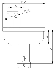 0-Канатодержатель откидной, пленка, АС