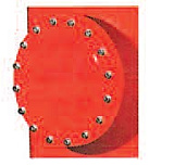 Люк для выгрузки песка, боковой d=400 мм