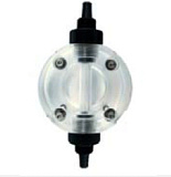 Головка насоса 20 л/ч, PLEXIGLAS, AISI-Витон, 1/2" Gm