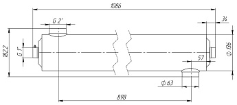 0-Теплообменник 120 кВт (трубчатый), АС