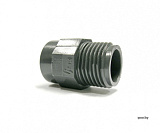 Переходной ниппель M1/2" – F3/8", ПВХ (комплект – 10 шт.) Переходной ниппель M1/2" – F3/8", ПВХ (комплект – 10 шт.)